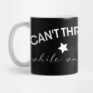 Can't Throw Stones While Washing Feet Mug